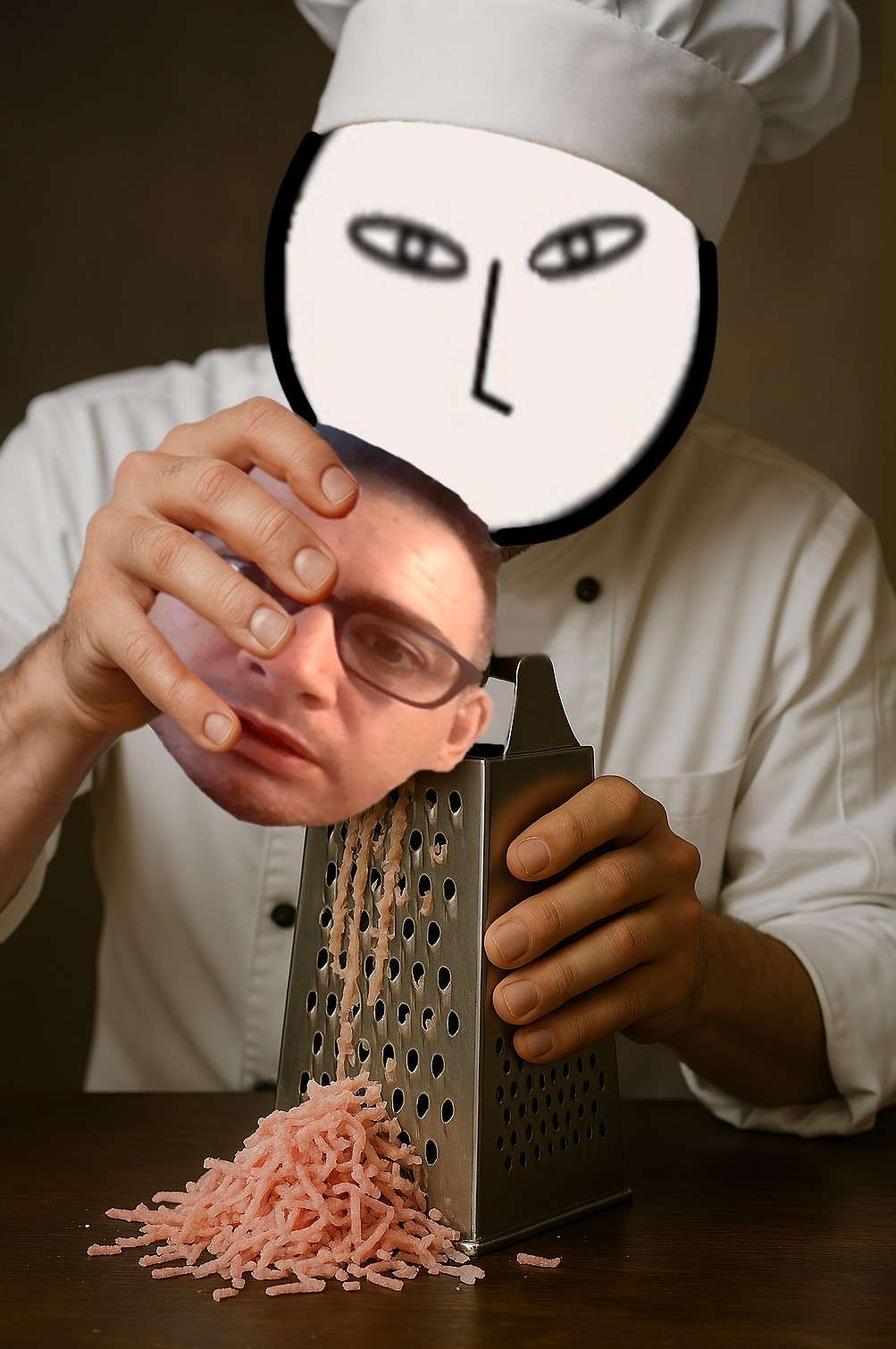 Ralladura de cabeza (8,8)