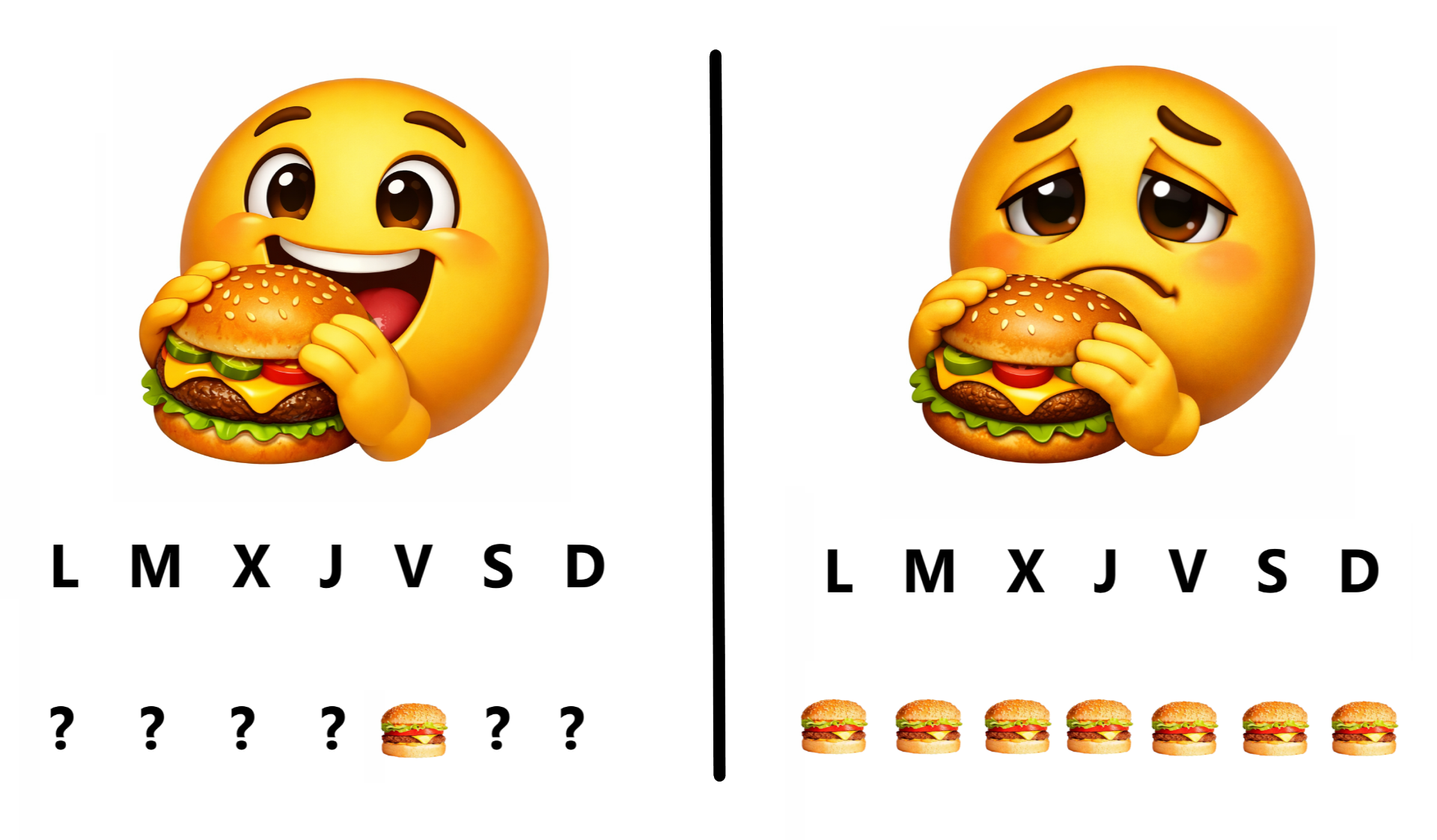 La hamburguesa (7,9)